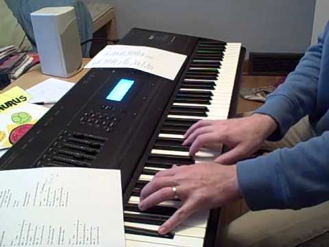 Hear Our Praises keyboard part