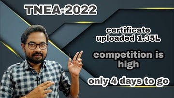 TNEA-2022 | Press report| 1.35L certificate uploaded @vivekmathsscience1013