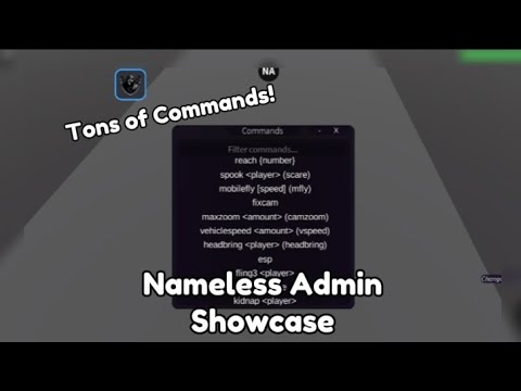 Nameless Admin Script Showcase | Roblox - YouTube