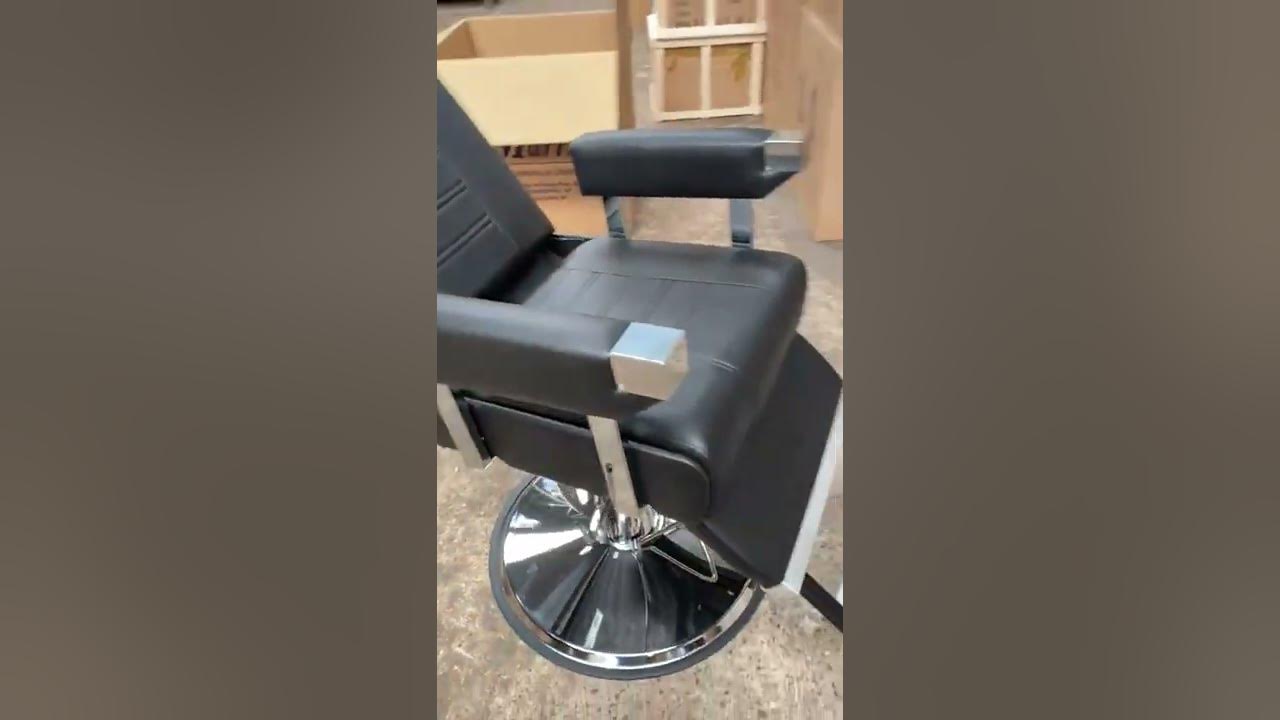 cadeira de barbeiro marri milão unboxing montagem e review 