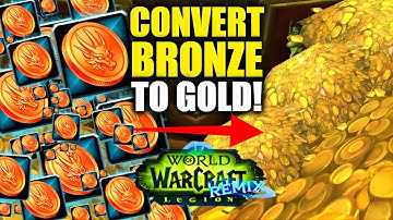 How To Convert Bronze Into Gold In Legion Remix? Do This w/ Your Leftover Bronze! Don