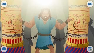 Sansón el hombre mas fuerte - Jueces 13 - Biblia para Niños