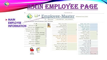 23.  How to Make Main Employee Form for HR Software in MS Access -- Hindi