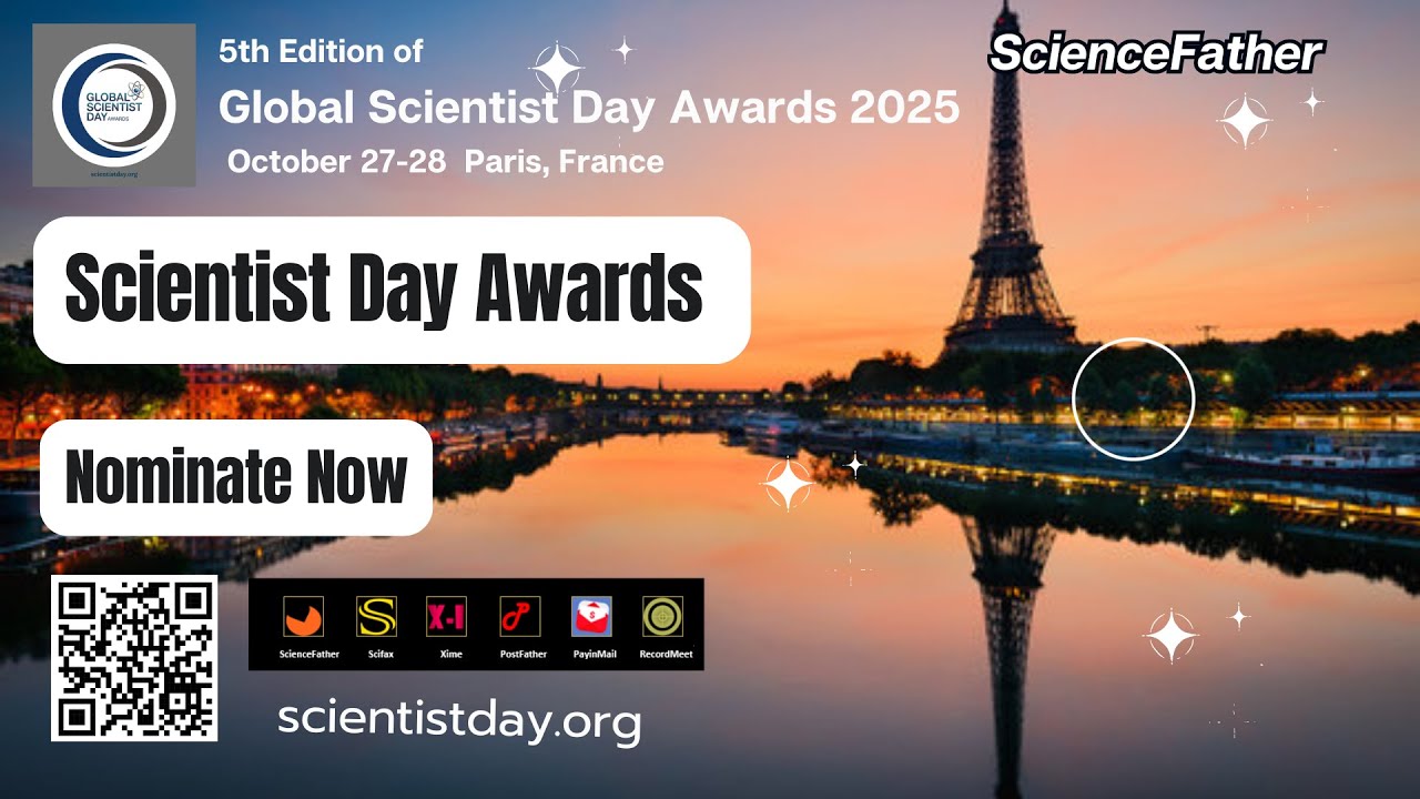 5th Edition of Global Scientist Day Awards | 27-28 October 2025 | Paris, France
