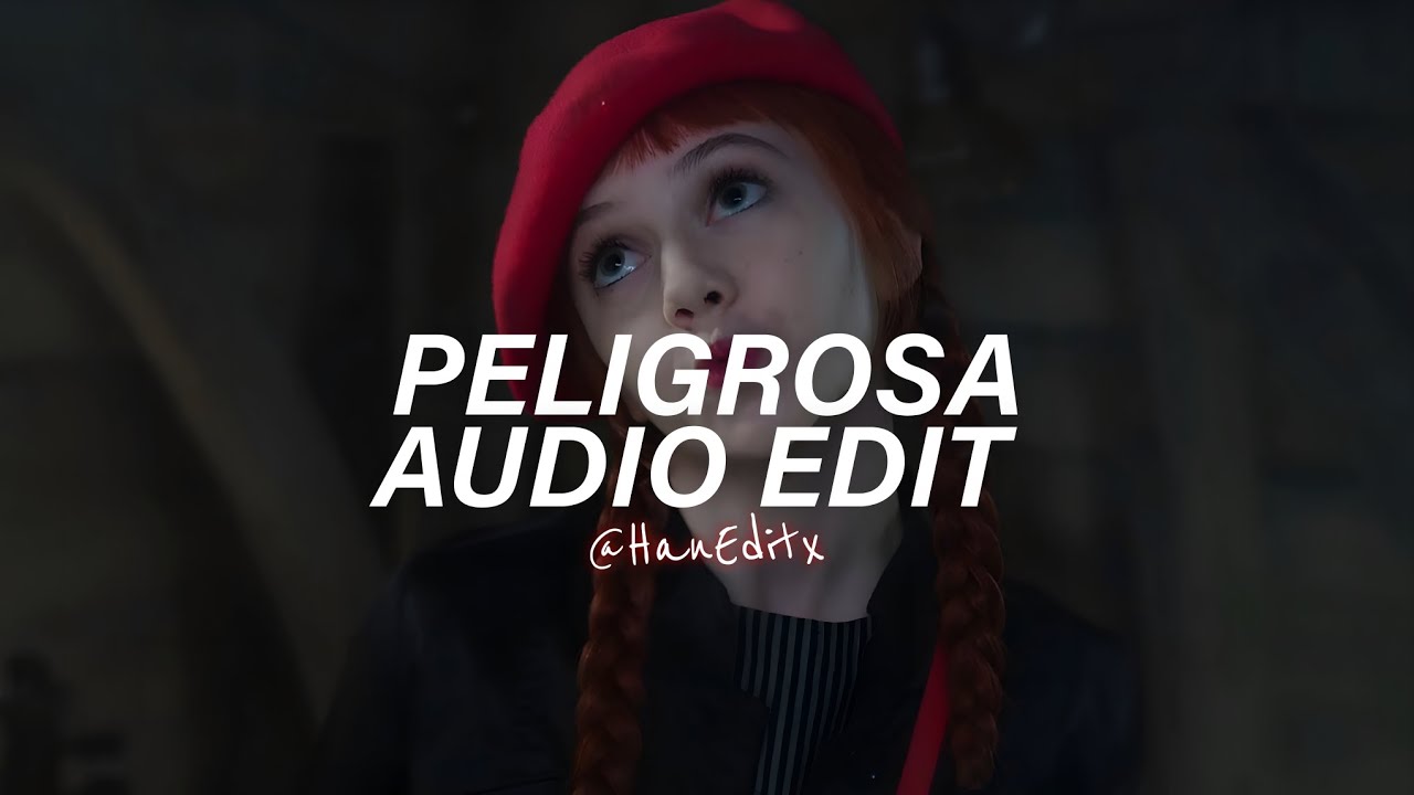 Peligrosa (Slowed/Best Part) - FloyyMenor [Edit Audio]