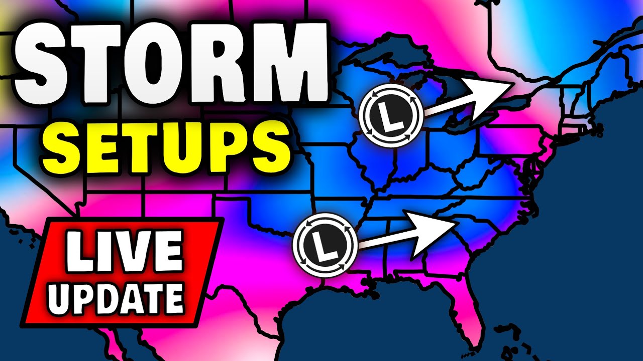 🟥BIG Winter Storm Forming Plus MORE On the Way - Feb 5 Update | ONW ...
