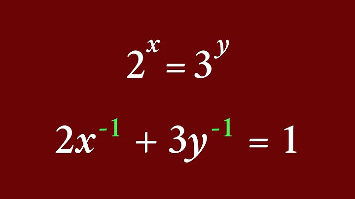 Sum of exponents | Algebra math problem involving exponents and logarithms