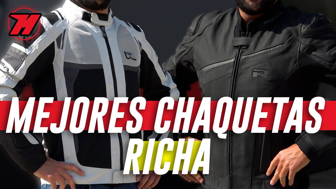 Chaqueta moto RICHA. ¿Cuál escoger? ¡EXCLUSIVA EN MOTOCARD! 🧥🏍️