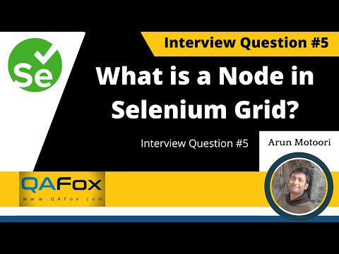 Video: Kaj je vozlišče Selenium Grid?