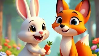 A Kind Rabbit and Clever Fox | Moral Story For kids | Inspiring story
