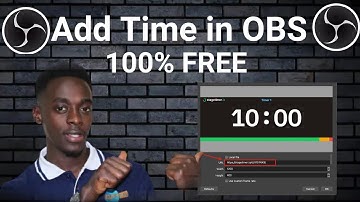 Add Time in OBS - 100% FREE [2025]