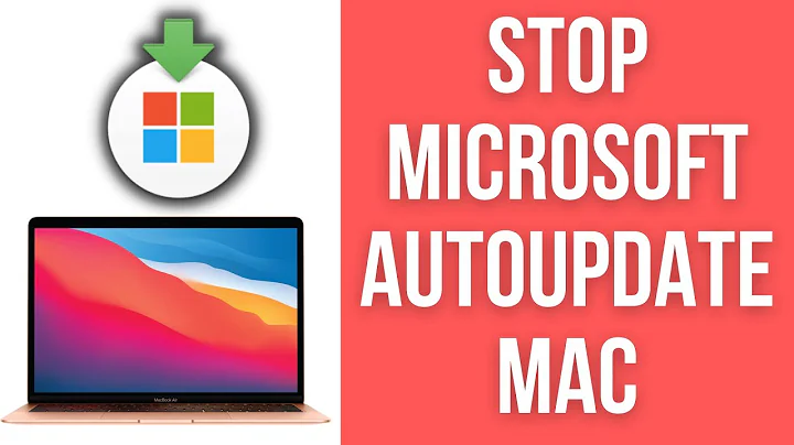 How To Stop Microsoft Autoupdate On Startup On M1 Mac macOS (2021) Office 365