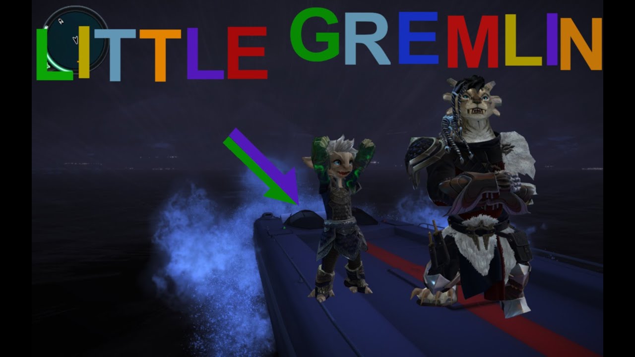 Gw2 Me and a Aero screwing around on a boat - YouTube