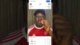 Arsenal vs Fulham match day preview. #arsenal #premierleague #title