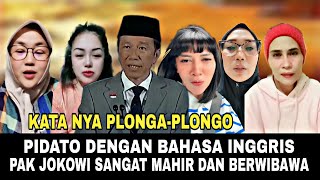 Download Lagu BEgiTU Membanggakan pak jokowi pidato pakai bahasa Inggris di singapura  MP3
