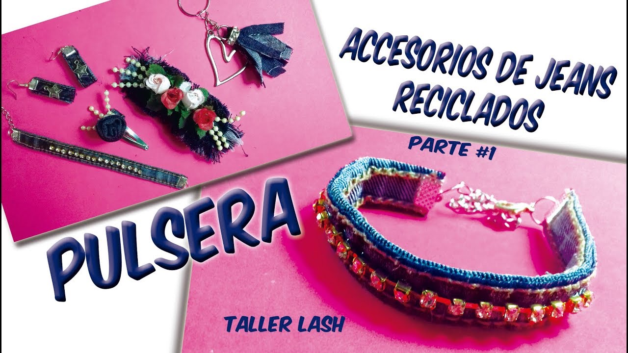 Джинсовые аксессуары (браслет) Lash Workshop