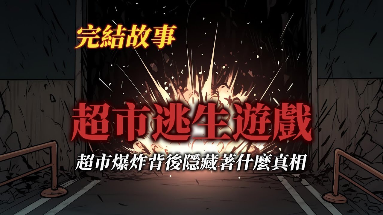 規則怪談丨超市逃生遊戲，超市爆炸背後的真相是什麼丨全文已完結