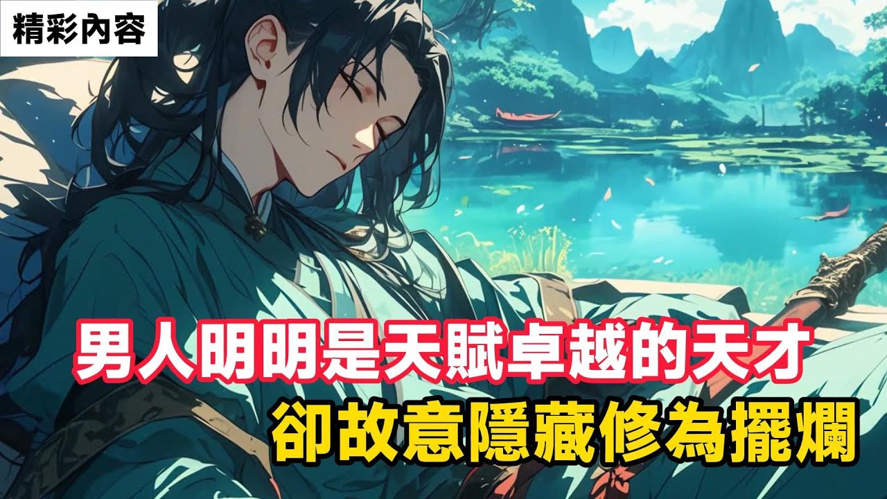 《男人明明是天賦卓越的天才，卻故意隱藏修為擺爛》可當他的師傅不幸中毒後，為了救治師傅……#故事