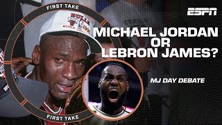 Michael Jordan Day debate 🚨 LeBron James is number two behind MJ! - Stephen A. Smith | First Take