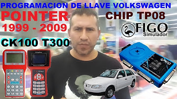 02 Programacion De Llave VOLKSWAGEN POINTER 1999 al 2009 Con FIGO SIMULADOR