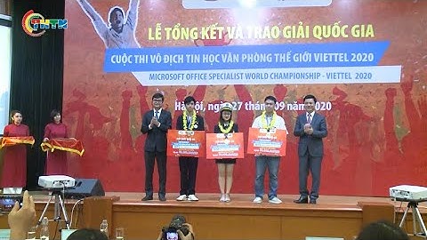 Cuộc thi tin học văn phòng thế giới năm 2024