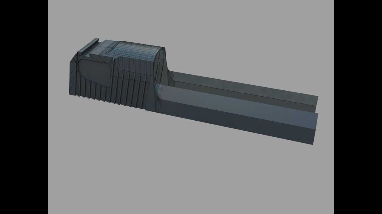 Desert Eagle turnable part I animation
