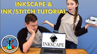 How to Use Inkscape & Ink/Stitch to Design Custom Embroidery Part 1