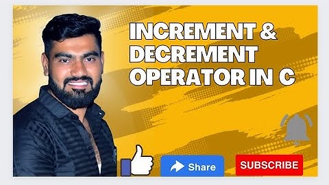 Increment and Decrement Operators in Programming | Example of ++  -- operator explained in marathi