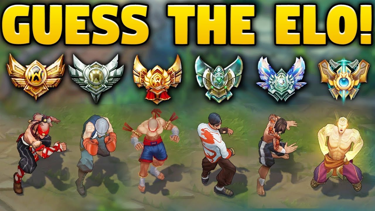 CAN YOU GUESS THE ELO? (ELO GUESS CHALLENGE) | 99% WON'T GUESS THEM ...
