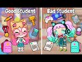 Good student vs bad student    toca boca  avatar story
