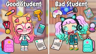 Good Student VS Bad Student 👍👎 🎒 ✏️| Toca Boca | Avatar Story
