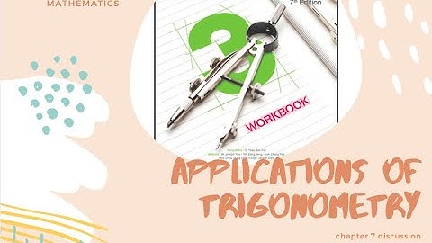 Applications of Trigonometry | Math New Syllabus Mathematics 3rd grade workbook