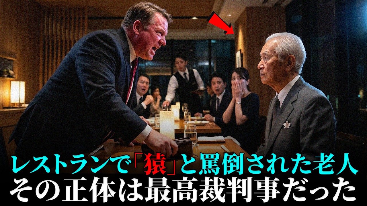 レストランで「猿」と罵倒された老人――その正体は最高裁判事だった