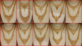 Latest Gold Ranihaar | Long Necklace 