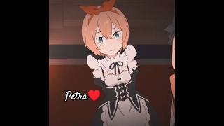 PETRA 'THE LITTLE MAID😘' - RE ZERO | SUBARU NATSUKI | DANIEL #rezero #subaru