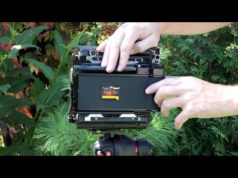 Toyo 45 69 Roll Film Holder - YouTube