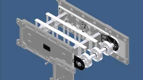 Plastic Link Style Belt Tensioning on DynaCon Conveyors