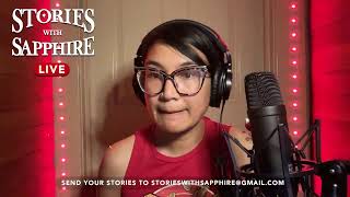 The growling figure, and more spooky stories! | Stories With Sapphire LIVE | Scary Story Time
