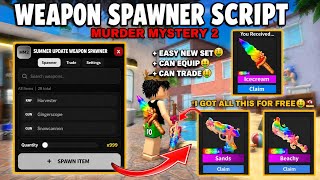[⛱️🌊] Best Mm2 Script 2026 - Summer Update Weapon Spawner Script | Murder Mystery 2 Script | KEYLESS