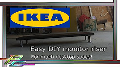 Easy IKEA Monitor Riser
