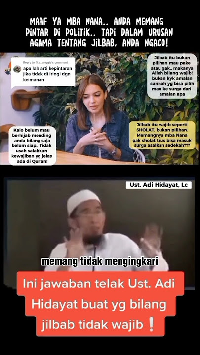Apakah Boleh Lepas Hijab? ustadz Adi Hidayat