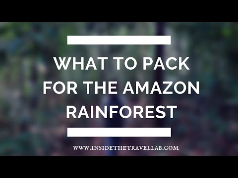 Jungle Clothing: What to Wear in the Amazon Rainforest