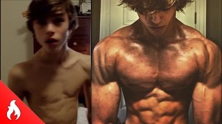 5 Body Transformations in the gym INCREDIBLE before and after !!