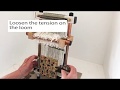 How to Remove a Bead Weaving from a Mirrix Loom