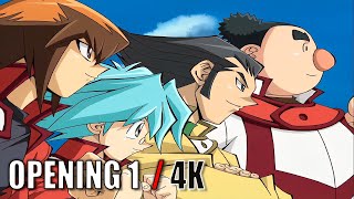 Yu-Gi-Oh! GX - Opening 1 | Fine Weather Hallelujah | 4K Creditless | 遊☆戯☆王デュエルモンスターズGX OP1 4K