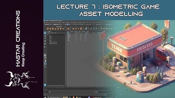 Autodesk Maya Lecture 7 - Game Asset Modeling Demystified - Part 2 | Hastar Creations