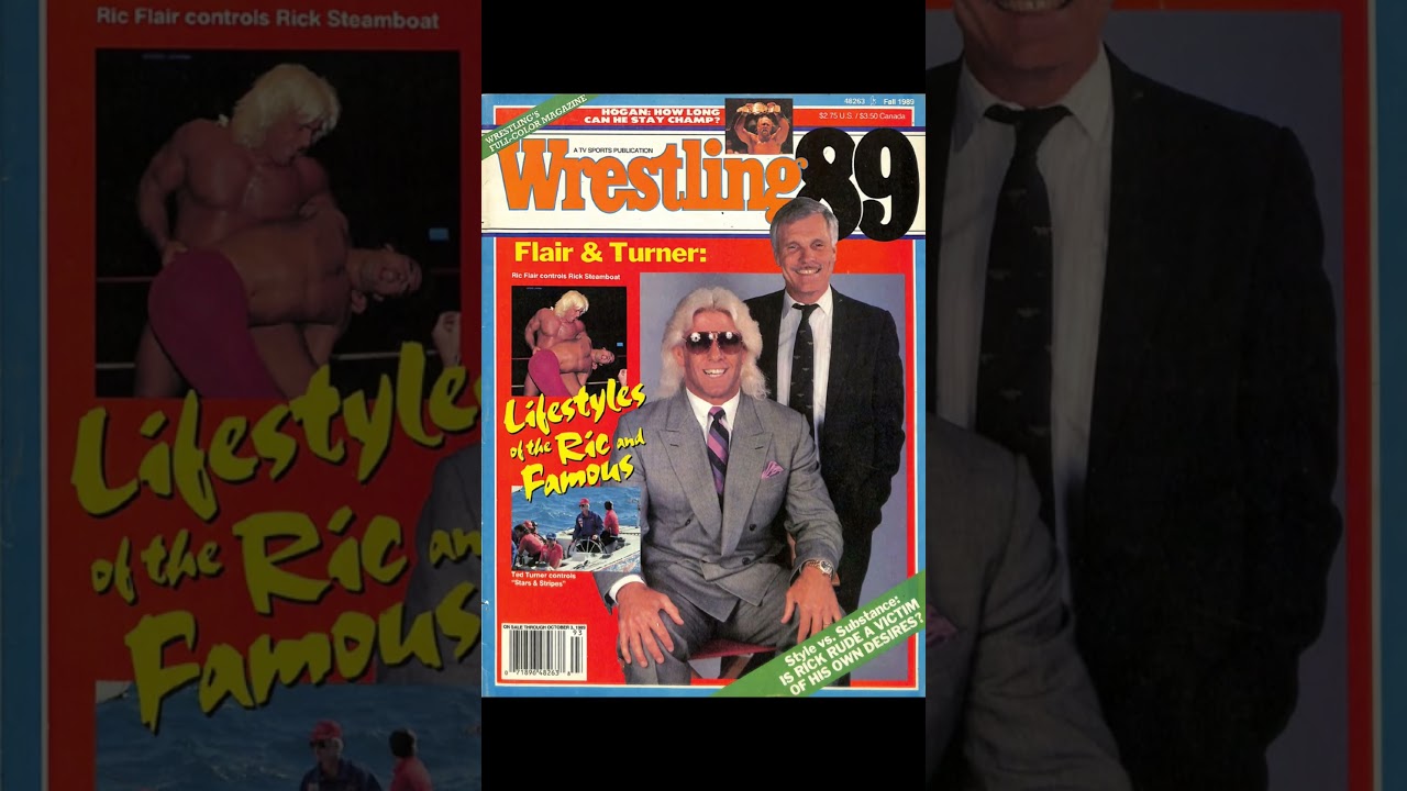 Журнал Wrestling 89, осень 1989 г. #wwe #nwa #ricflair #tbs #hulkhogan #machoman #romanreigns #jo...