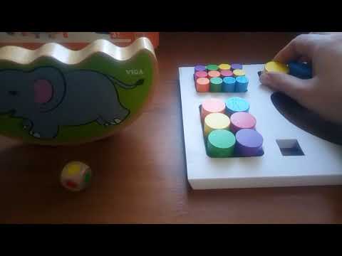 Деревянная игра-баланс Viga Toys Слоник (50390)