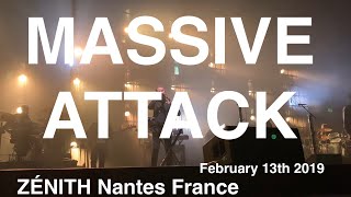 MASSIVE ATTACK Live Full Concert 4K @ Zenith Nantes France February 13th 2019 Mezzanine XX1 Tour