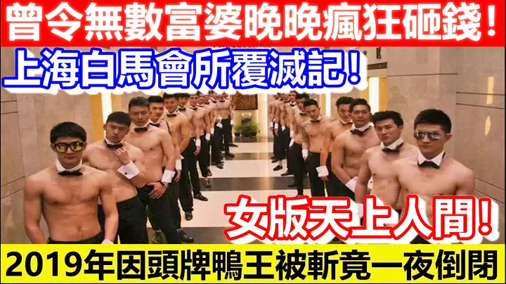 🔴上海白马会所覆灭记！曾令无数富婆晚晚疯狂砸钱！2019年因头牌鸭王被斩竟一夜倒闭！女版天上人间！｜CC字幕｜Podcast｜日更频道 - 天天要闻